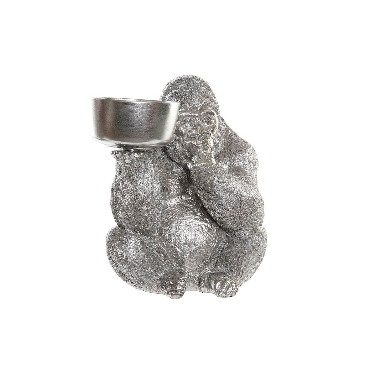 Silver Gorilla 32 x 26,5 x 36 cm
